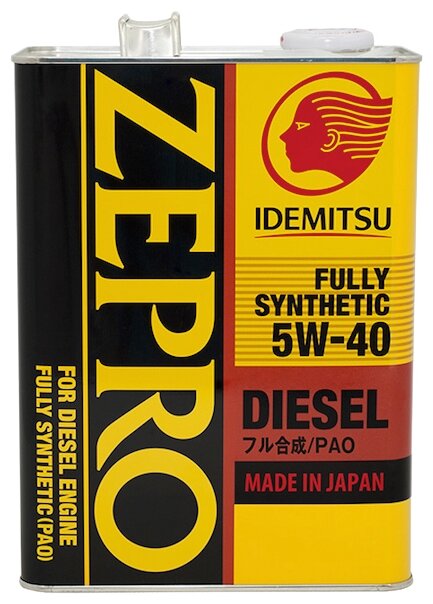Моторное масло IDEMITSU Zepro Diesel 5W-40 4 л (фото modal 1)