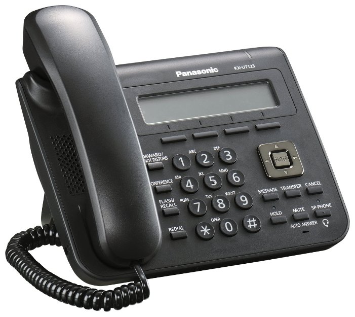 VoIP-телефон Panasonic KX-UT123 (фото modal 1)