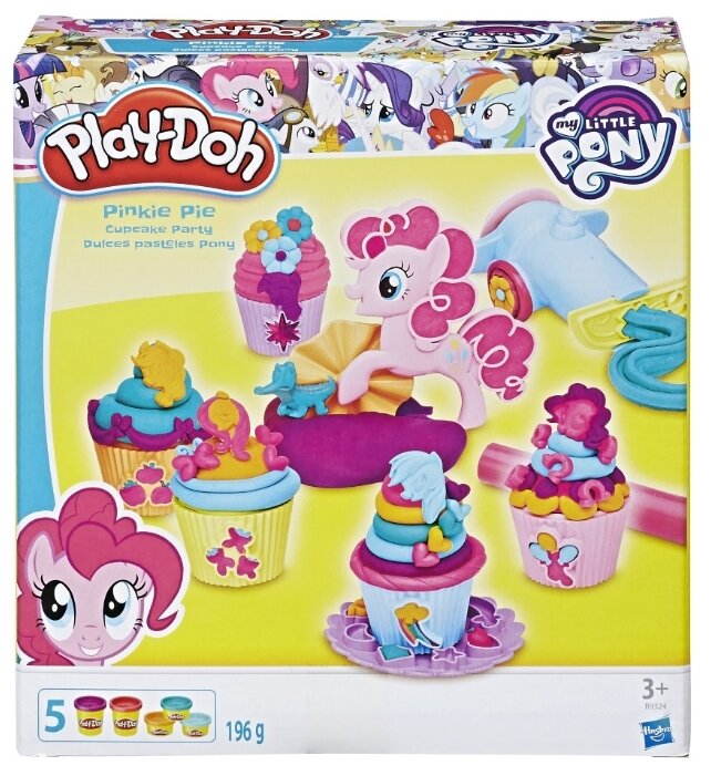 Масса для лепки Play-Doh Вечеринка Пинки Пай (B9324) (фото modal 1)
