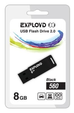 Флешка EXPLOYD 560 8GB (фото modal 1)