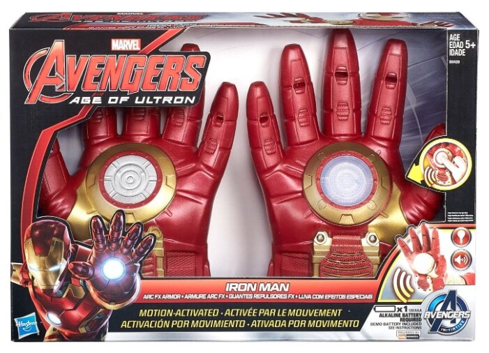 Перчатки Железного человека Hasbro Avengers (B0429) (фото modal 2)