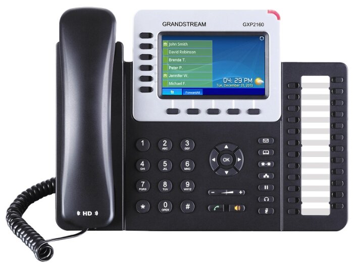 VoIP-телефон Grandstream GXP2160 (фото modal 1)
