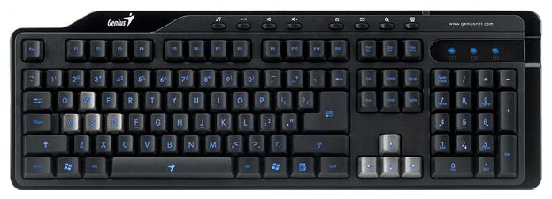 Клавиатура Genius KB-G255 Black USB (фото modal 1)