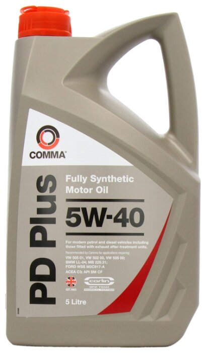 Моторное масло Comma PD Plus 5W-40 5 л (фото modal 1)