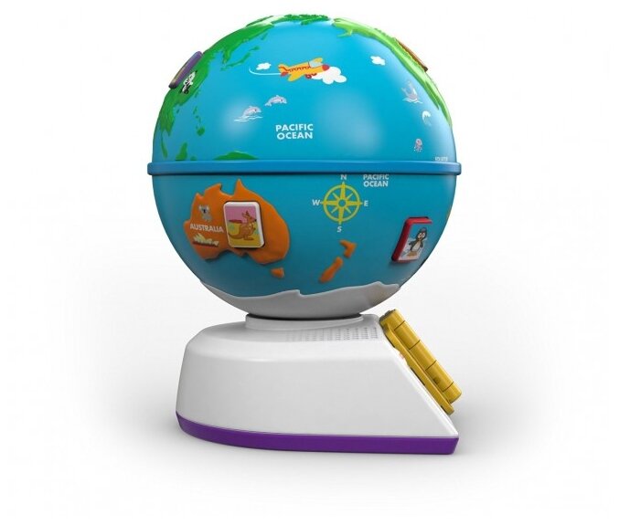 Интерактивная развивающая игрушка Fisher-Price Смейся и учись. Обучающий глобус (фото modal 3)