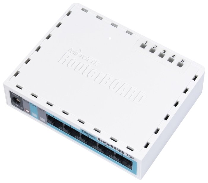 Маршрутизатор MikroTik RouterBoard RB750UP (фото modal 2)