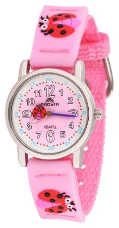 Наручные часы Радуга 111 розовый/розовая божья коровка (фото modal 1)