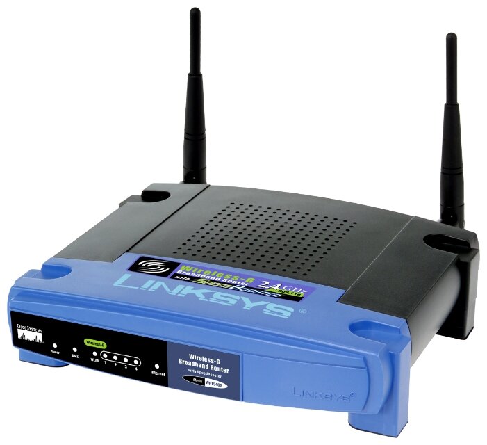 Wi-Fi роутер Linksys WAP54G (фото modal 1)