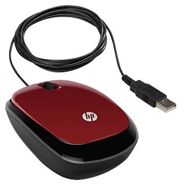 Мышь HP X1200 H6F01AA Flyer Red USB (фото modal 2)