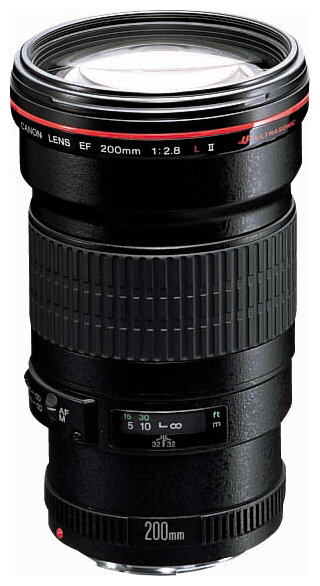 Объектив Canon EF 200mm f/2.8L II USM (фото modal 1)