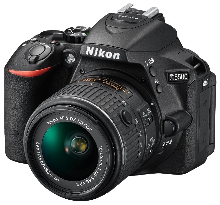 Зеркальный фотоаппарат Nikon D5500 Kit (фото modal 1)