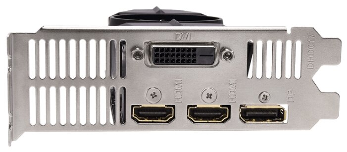 Видеокарта GIGABYTE GeForce GTX 1050 1392MHz PCI-E 3.0 2048MB 7008MHz 128 bit DVI 2xHDMI HDCP OC Low Profile (фото modal 4)