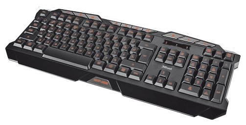 Клавиатура Trust GXT 280 LED Illuminated Gaming Keyboard Black USB (фото modal 2)
