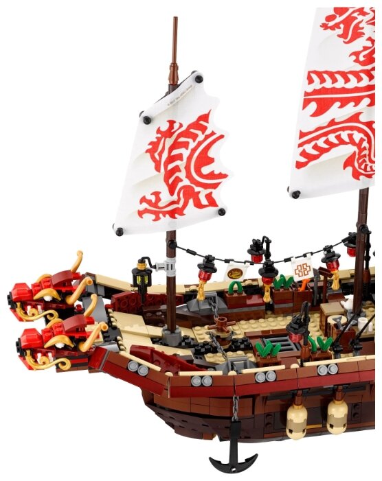 Конструктор LEGO The Ninjago Movie 70618 Летающий корабль мастера Ву (фото modal 9)