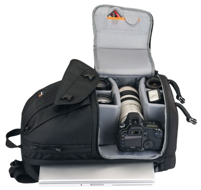Рюкзак для фотокамеры Lowepro Fastpack 350 (фото modal 4)
