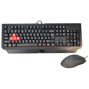 Клавиатура и мышь A4Tech Bloody Q1500 Black USB (фото modal nav 1)