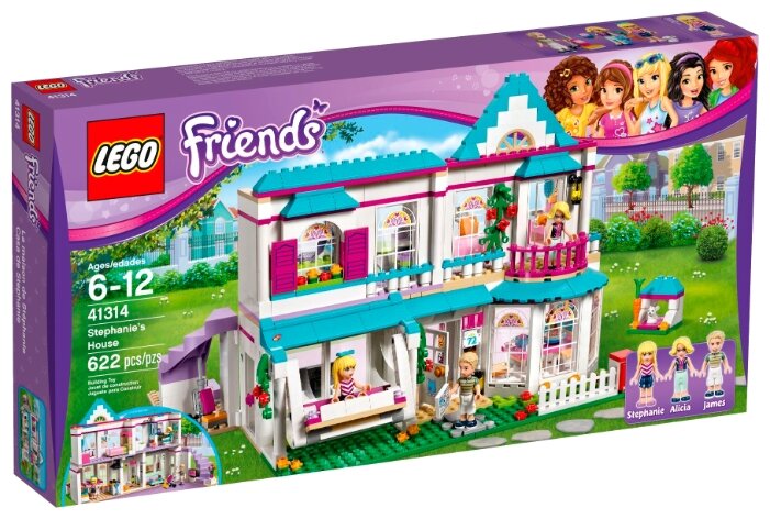 Конструктор LEGO Friends 41314 Дом Стефани (фото modal 1)