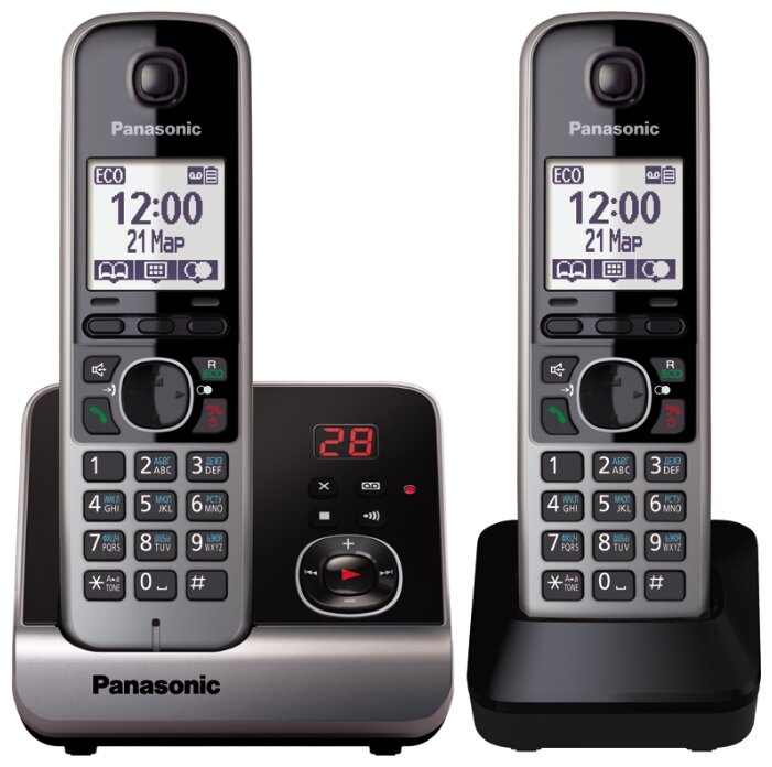 Радиотелефон Panasonic KX-TG6722 (фото modal 1)