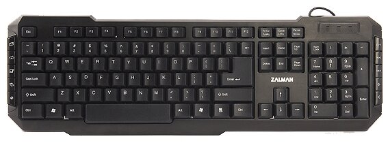 Клавиатура Zalman ZM-K200M Black USB (фото modal 1)