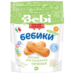 Печенье Bebi Бебики без глютена (с 6 месяцев) (фото modal nav 1)