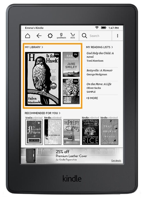 Электронная книга Amazon Kindle 8 (фото modal 1)