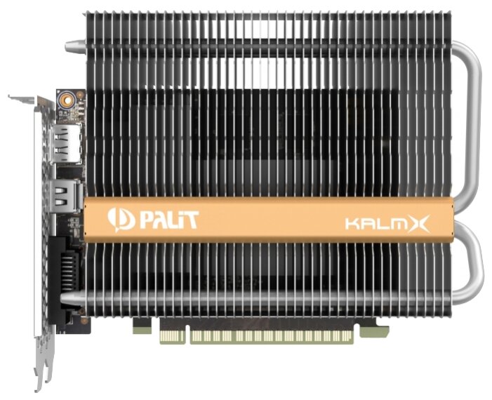 Видеокарта Palit GeForce GTX 1050 Ti 1290Mhz PCI-E 3.0 4096Mb 7000Mhz 128 bit DVI HDMI HDCP KalmX (фото modal 1)