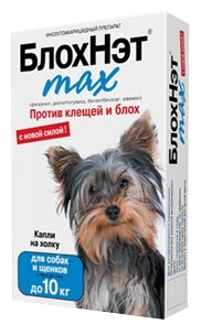 Астрафарм БлохНэт max капли для собак и щенков до 10 кг (фото modal 1)