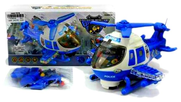 Робот Shantou Gepai Интерактивная игрушка Полицейский вертолет Y18269040 (фото modal 1)