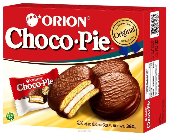 Пирожное Orion Choco Pie (фото modal 2)