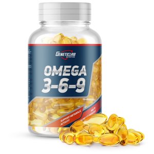 Омега жирные кислоты Geneticlab Nutrition Omega 3-6-9 (90 капсул) (фото modal nav 1)