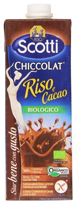Рисовый напиток Riso Scotti с какао ChiccoLat Rice Cocoa (фото modal 1)
