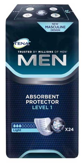 Урологические прокладки TENA Men Level 1 (24 шт.) (фото modal 1)
