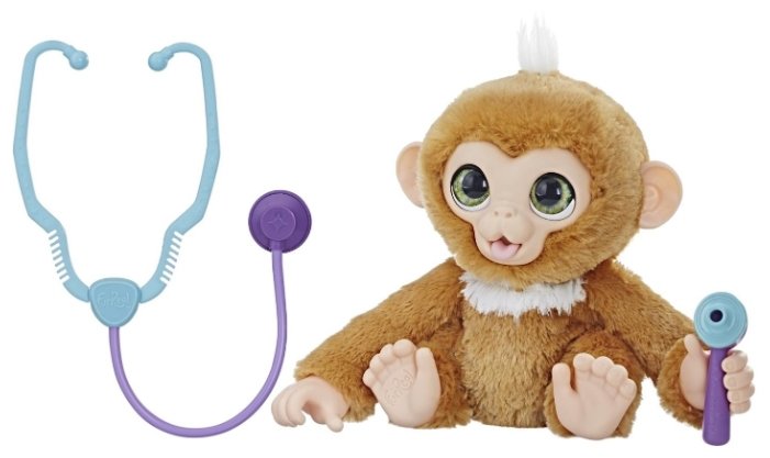 Интерактивная мягкая игрушка FurReal Friends Вылечи обезьянку E0367 (фото modal 1)