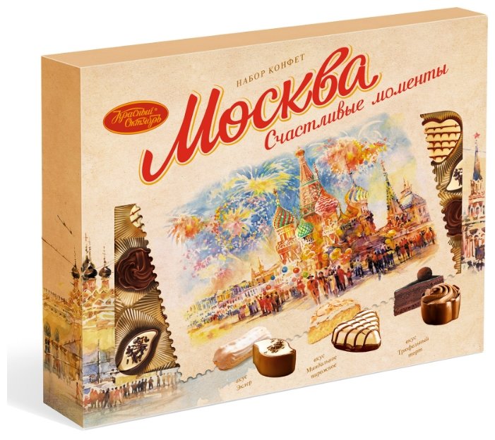 Набор конфет Красный Октябрь Москва. Счастливые моменты 177 г (фото modal 3)