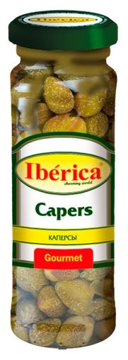 Iberica Каперсы бутоны в маринаде, стеклянная банка 100 г (фото modal 1)