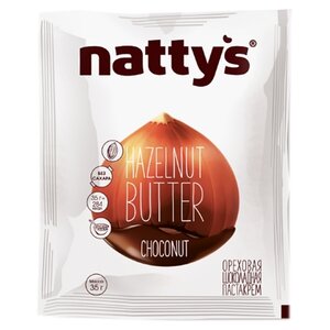 Nattys Шоколадная ореховая паста-крем Choconut (пакетик) (фото modal nav 1)