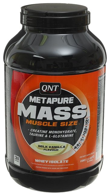 Гейнер QNT Metapure Mass (2.5 кг) (фото modal 1)