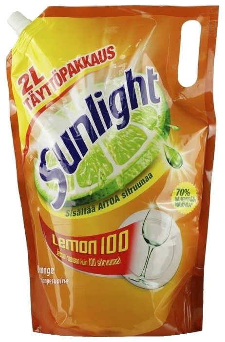 Sunlight Средство для мытья посуды Classic Orange (фото modal 2)